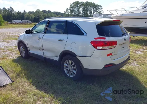 2016 Kia Sorento 2.4L Lx from USA, damaged, VIN 5XYPG4A38GG089573